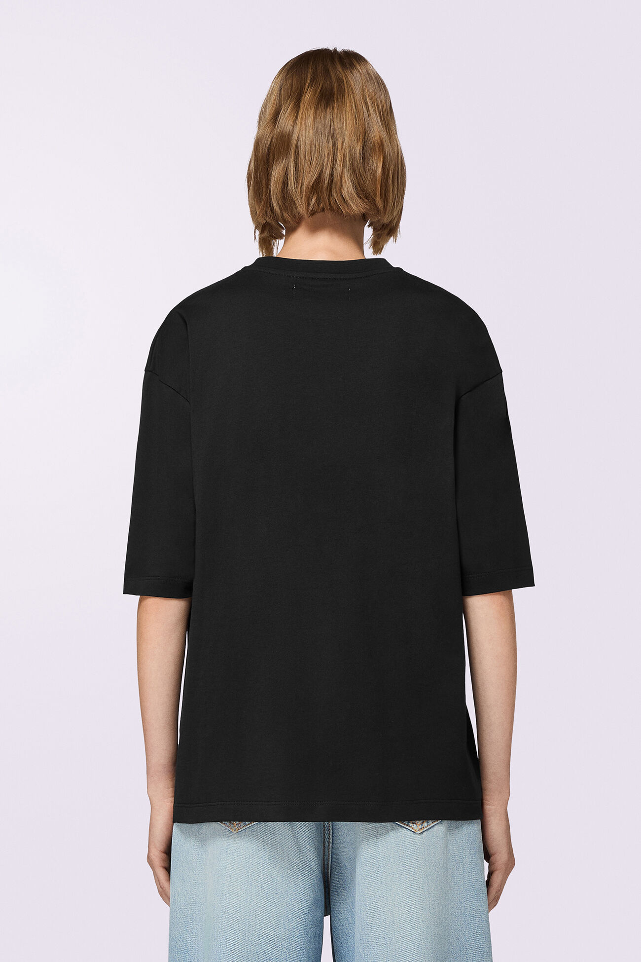 Angels Patch Relaxed T-Shirt Black